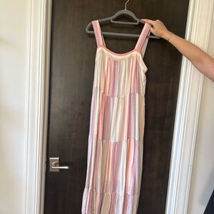 Rails Pink Striped Dress - size Small